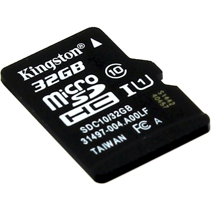 Scheda di memoria microSDXC Kingston 32 GB per telecamere di video sorveglianza