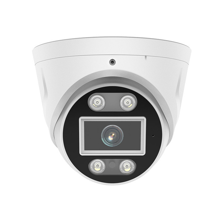 Foscam T8EP - Telecamera PoE da esterno, 8.0 Megapixel, WDR, 108°, Visione notturna a colori + IR, Audio, Sirena