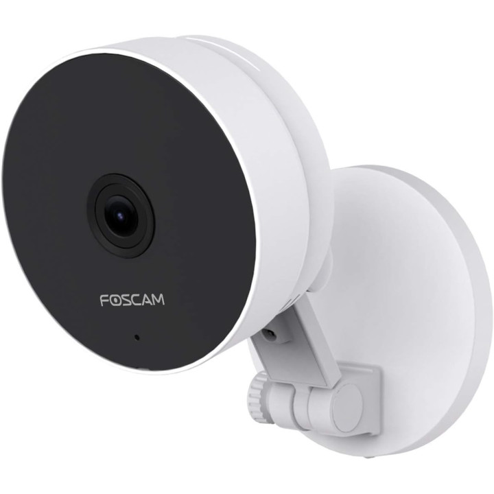 Foscam C8M - Telecamera Wi-Fi Dual Band, 8.0 Megapixel, HDR, Audio, Visione notturna, Human Detection, Alexa, Google Home