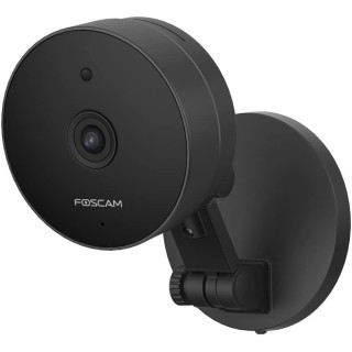 Foscam C8M - Telecamera Wi-Fi Dual Band, 8.0 Megapixel, HDR, Audio, Visione notturna, Human Detection, Alexa, Google Home