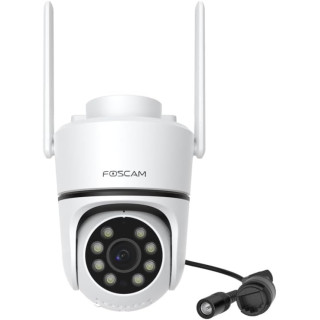 Foscam PD5 - Telecamera Wi-Fi Dual Band, Motorizzata, 5.0 Megapixel, WDR, Visione notturna 20 metri, Alexa, Google Home
