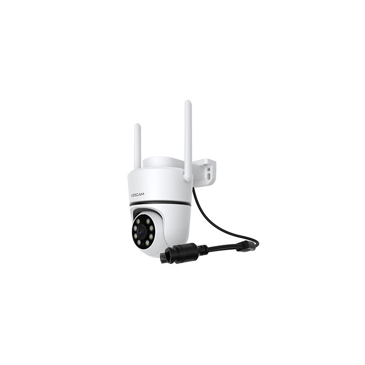 Foscam PD5 - Telecamera Wi-Fi Dual Band, Motorizzata, 5.0 Megapixel, WDR, Visione notturna 20 metri, Alexa, Google Home