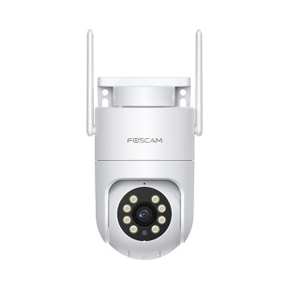 Foscam PD8 - Telecamera Wi-Fi Dual Band, Motorizzata, 8.0 Megapixel, WDR, Visione notturna 20 metri, Alexa, Google Home