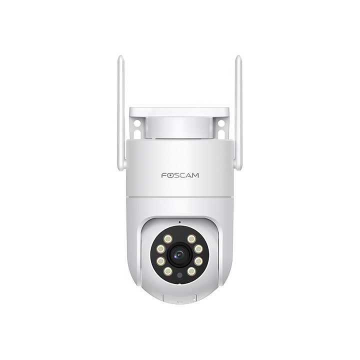 Foscam PD8 - Telecamera Wi-Fi Dual Band, Motorizzata, 8.0 Megapixel, WDR, Visione notturna 20 metri, Alexa, Google Home