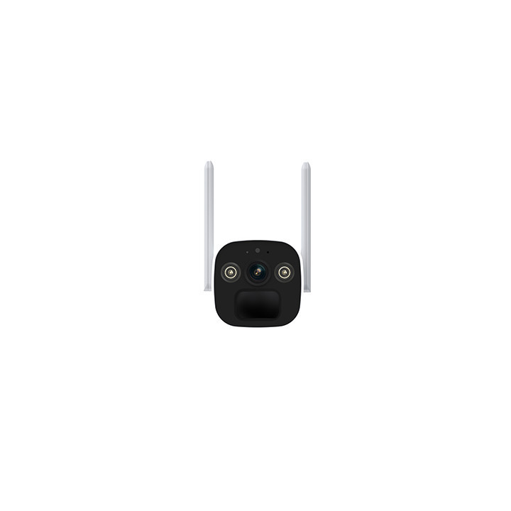 Foscam BP4 - Telecamera Wi-Fi a batteria con pannello solare, 4.0 Megapixel, 104°, Audio, PIR, Visione notturna a colori, Sirena